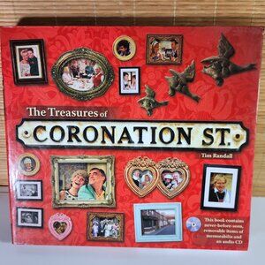 The Treasures of Coronation Street Tim Randall Removable Memorabilia & Audio CD